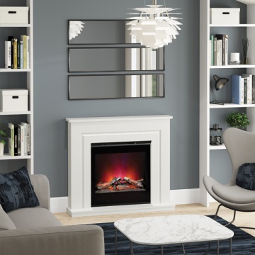 FLARE Collection by Be Modern Orwell Electric Fireplace Suite