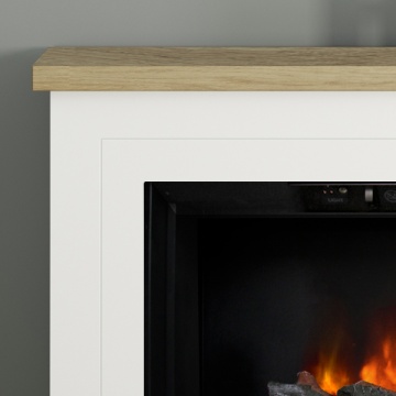 FLARE Collection by Be Modern Poulton Electric Fireplace Console Unit