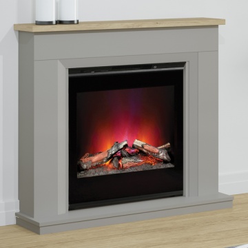 FLARE Collection by Be Modern Rossington Electric Fireplace Suite