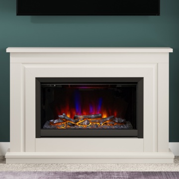 FLARE Collection by Be Modern Wellbank Electric Fireplace Suite