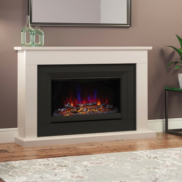 FLARE Collection by Be Modern Wellsford Electric Fireplace Suite