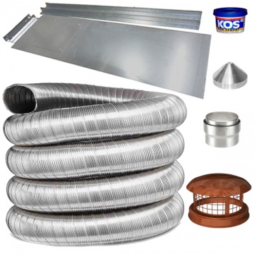 Complete Flue Liner Kit For Wood Multi Fuel Stoves Flames Co Uk