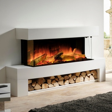 Flamerite Atlas 1000 Floor Standing Electric Fireplace Suite