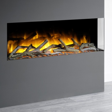 Flamerite Glazer 1000 2-Sided Inset Electric Fire