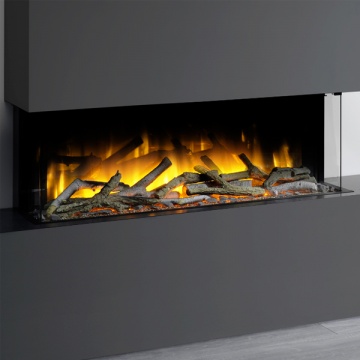 Flamerite Glazer 1000 3-Sided Electric Fire