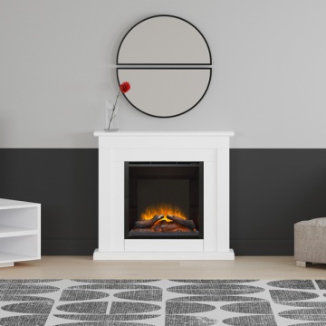 FLARE Collection by Be Modern Beadnell Electric Fireplace Suite