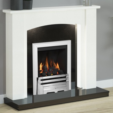 FLARE Collection by Be Modern Somerton Marble Fireplace