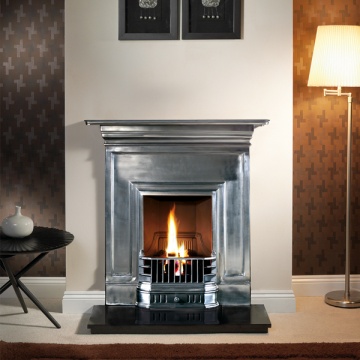 Gallery Barcelona 36'' Cast Iron Combination Fireplace