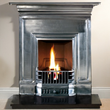 Gallery Barcelona 36'' Cast Iron Combination Fireplace