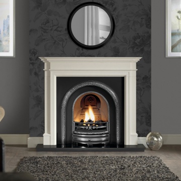 Gallery Bartello Agean Limestone Fireplace