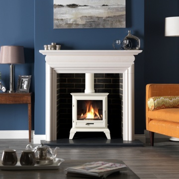 Gallery Classic 8 Eco Gas Stove - Warm White