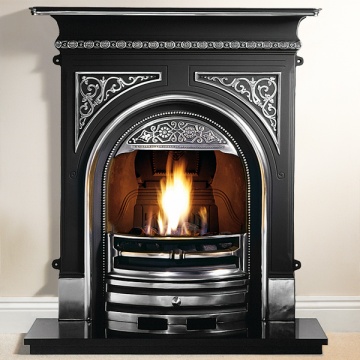 Gallery Tregaron 36'' Cast Iron Combination Fireplace