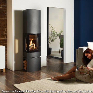 Gazco Loft Balanced Flue Gas Stove