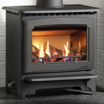 Stockton2 Small Gas Stoves and Medium Gas Stoves - Fires of London Ltd