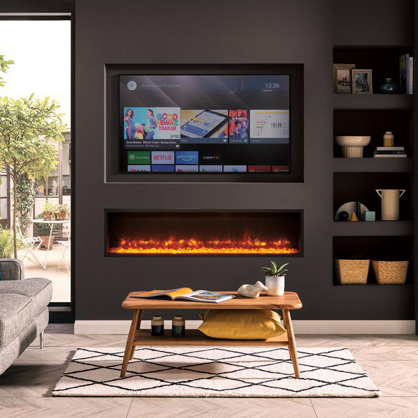 Gazco Radiance Inset 135R Edge Electric Fire