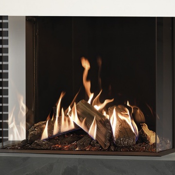 Gazco Reflex 75T-3 Three-Sided Balanced Flue Gas Fire