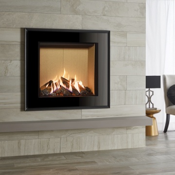 Gazco Reflex 75T Evoke Glass Balanced Flue Gas Fire