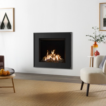 Gazco Reflex 75T Evoke Steel Balanced Flue Gas Fire