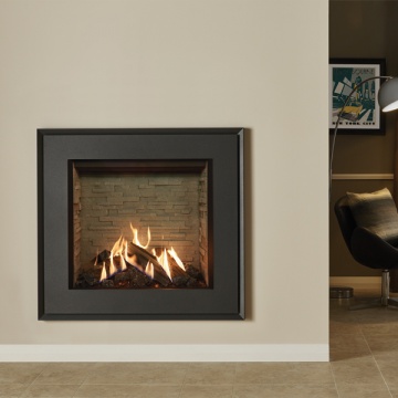 Gazco Reflex 75T Evoke Steel Balanced Flue Gas Fire