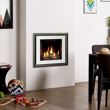 Gazco Riva2 400 Evoke XS Glass Gas Fire