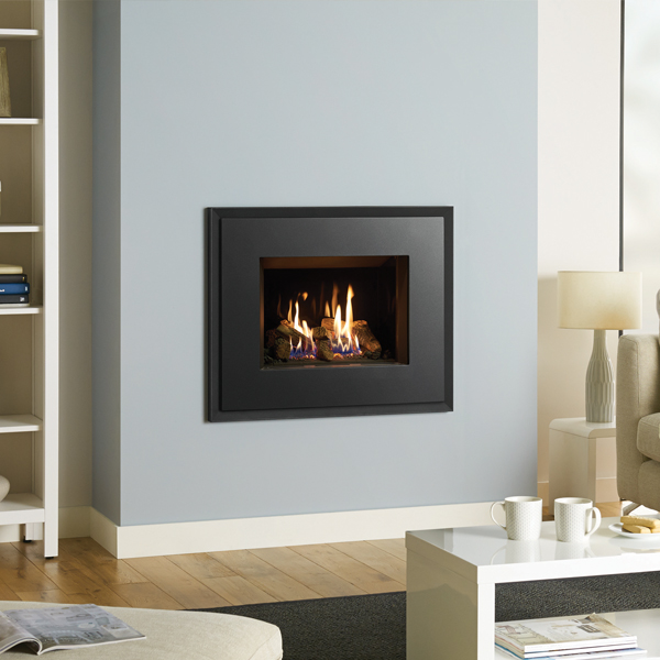 Gazco Riva2 500 Evoke Steel Balanced Flue Gas Fire