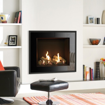 Gazco Riva2 750HL Evoke Glass Gas Fire