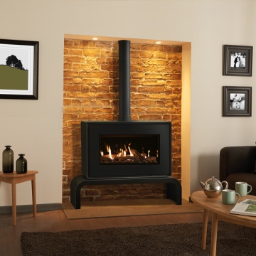 Gazco Studio 1 Freestanding Balanced Flue Gas Fire