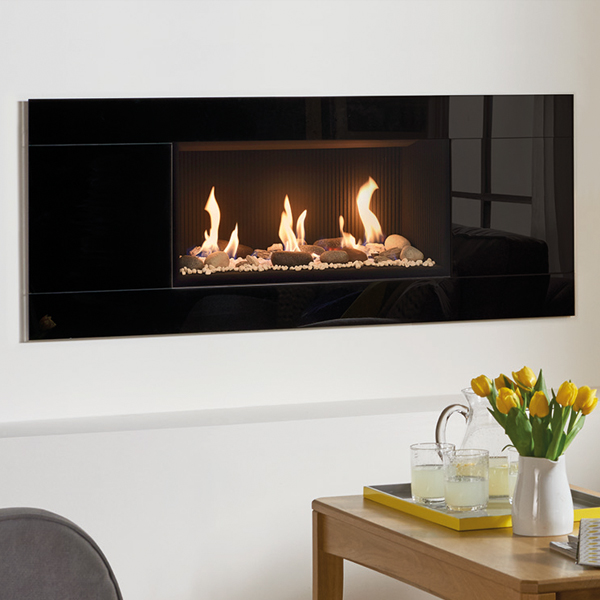 Gazco Studio Glass Balanced Flue Gas Fire