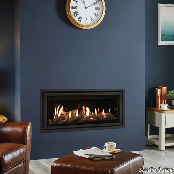 Gazco Studio Edge + Plus Balanced Flue Gas Fire