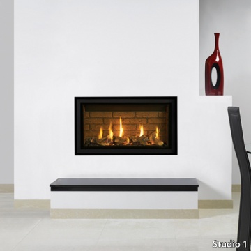 Gazco Studio Slimline Edge Balanced Flue Gas Fire