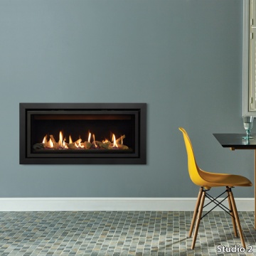 Gazco Studio Slimline Profil Balanced Flue Gas Fire