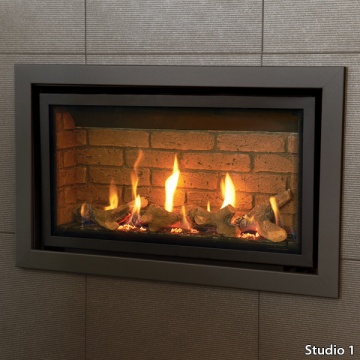 Gazco Studio Slimline Profil Balanced Flue Gas Fire