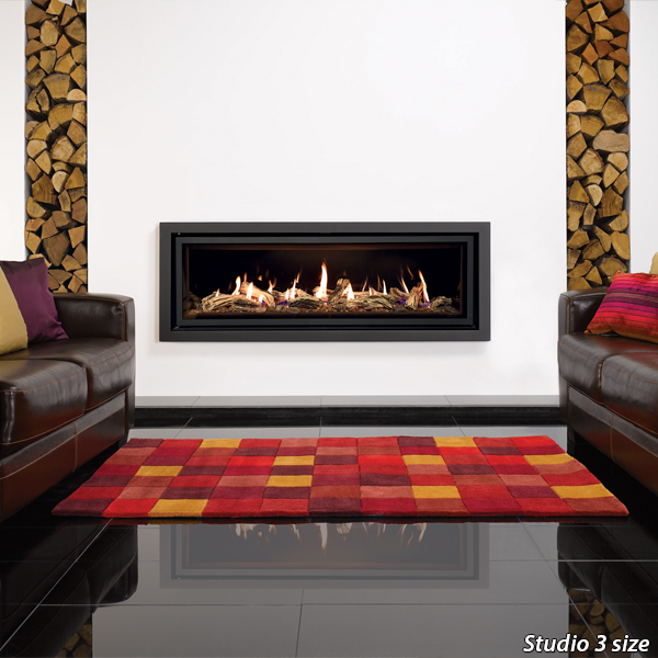 Gazco Studio Profil Balanced Flue Gas Fire