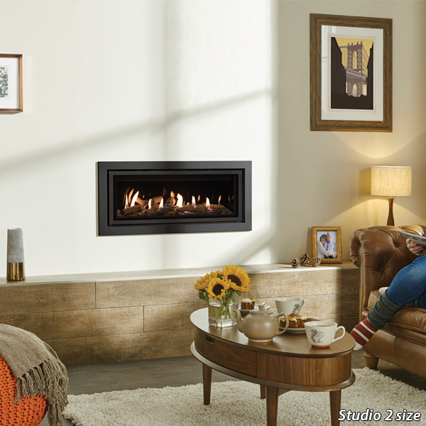 Gazco Studio Profil Gas Fire