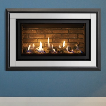 Gazco Studio Slimline Zero Clearance Balanced Flue Gas Fire