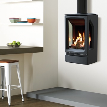 Gazco Vogue Midi T Wall Mounted Balanced Flue Gas Stove