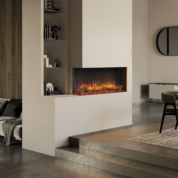 Gazco eReflex 110RW 1-2-3 Sided Electric Fire