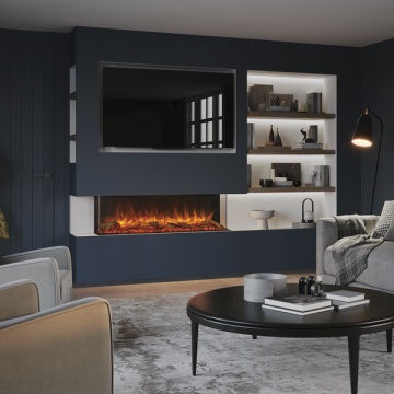 Gazco eReflex 135RW 1-2-3 Sided Electric Fire