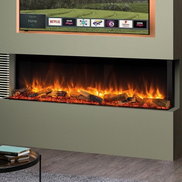 Gazco eReflex 150RW 1-2-3 Sided Electric Fire