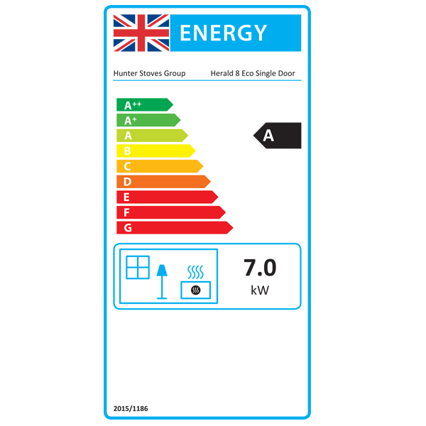 Hunter Herald 8 Eco Wood Burning Stove