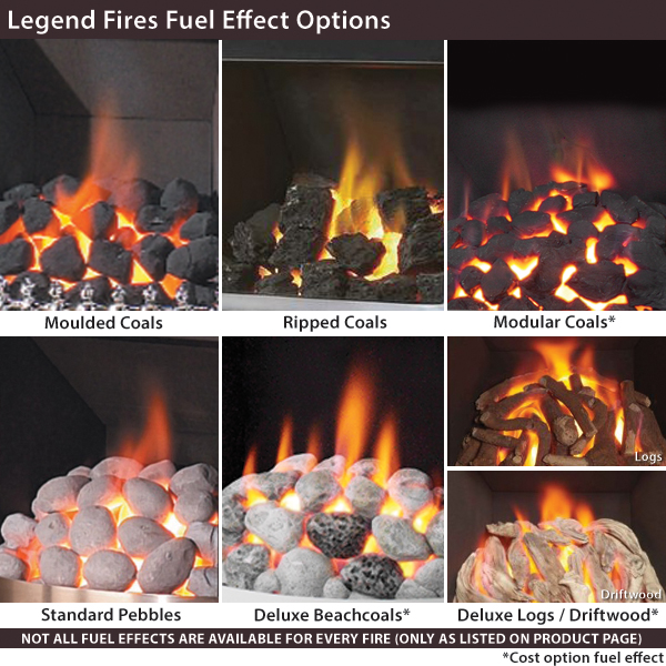 Legend Spirit Gas Fire - Fascia Model