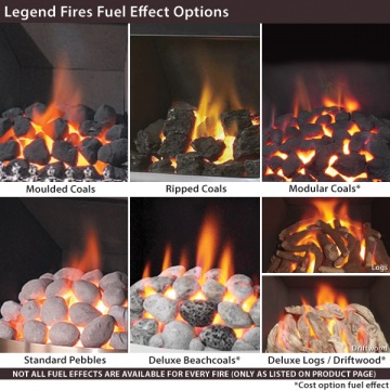 Legend Virage HE Gas Fire - Fascia Model
