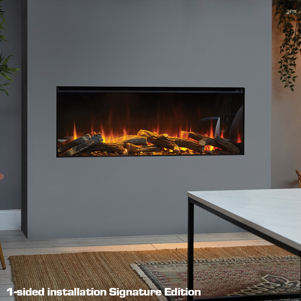 British Fires New Forest 1200 Electric Fire Flames co uk