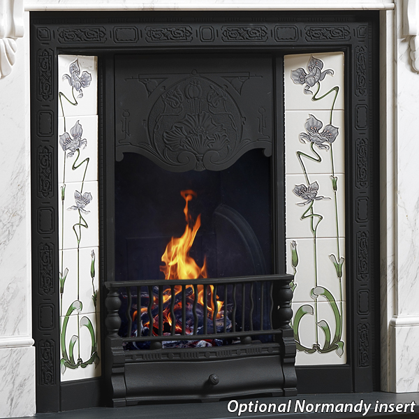 Gallery Kingston 56'' Kallos Marble Fireplace