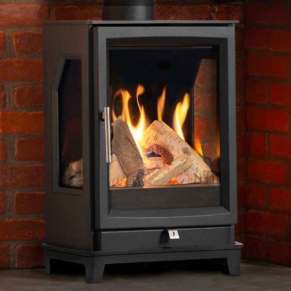 Paragon Edge 3S Gas Stove | Flames.co.uk