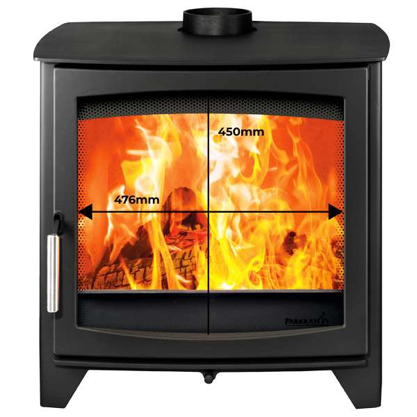 Aspect 14 Eco Stove Glass Dimensions