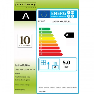 Portway Luxima Multi-Fuel Stove