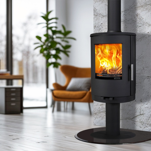 Portway PB1000 Pedestal Multi-Fuel Stove | Flames.co.uk