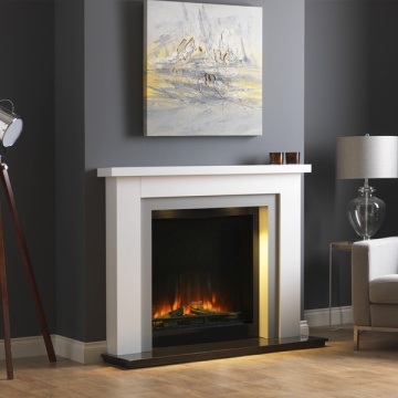 Pureglow Hanley with Chelsea 750 Electric Fireplace Suite