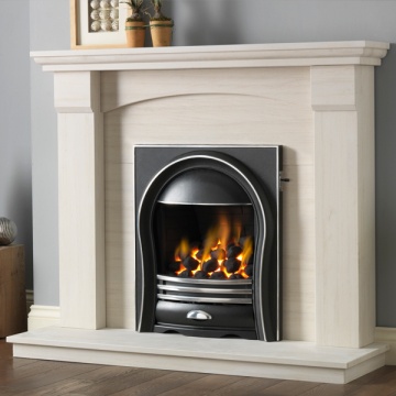 Pureglow Kingsford Limestone Fireplace